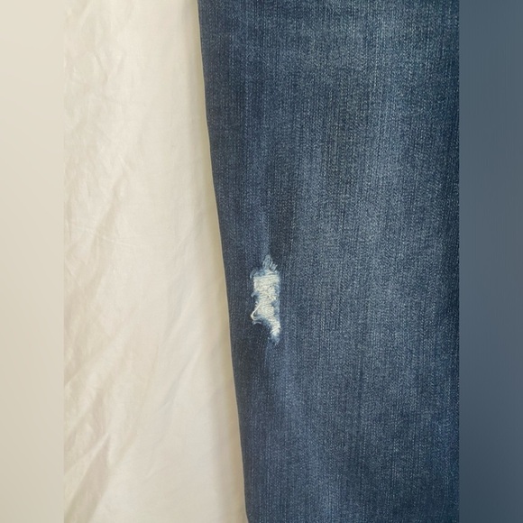 SPANX MEDIUM WASH DENIM LEGGING Size Large - Picture 8 of 12